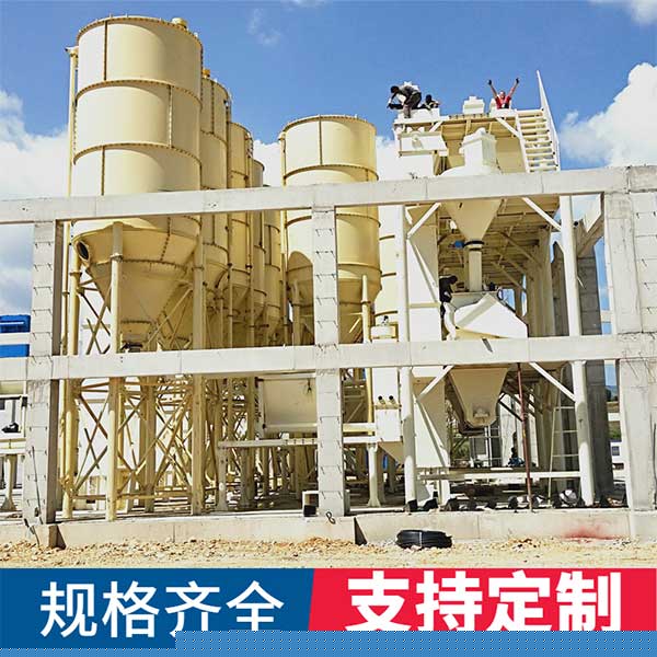 干混砂漿生產線設備組成，干混砂漿生產線有哪些設備